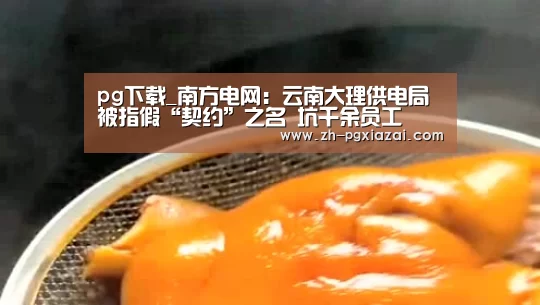 pg下载_南方电网:云南大理供电局被指假“契约”之名 坑千余员工(图2) pg下载