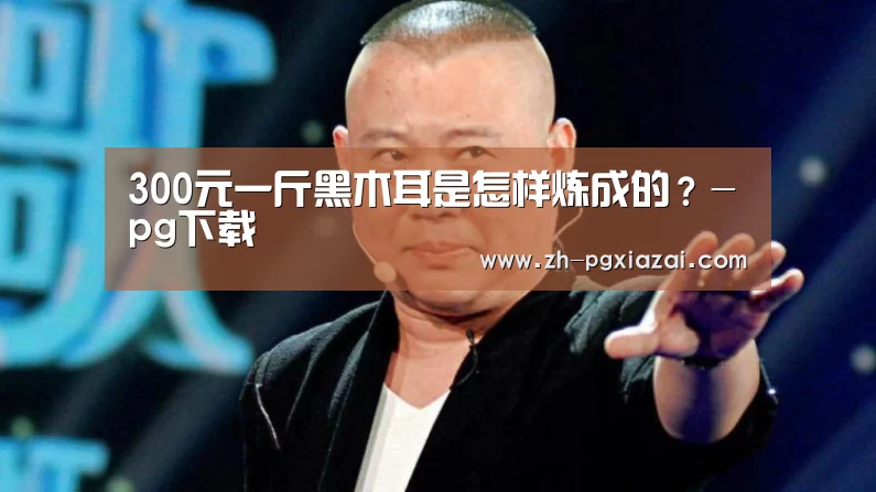 300元一斤黑木耳是怎样炼成的?-pg下载(图1) pg下载